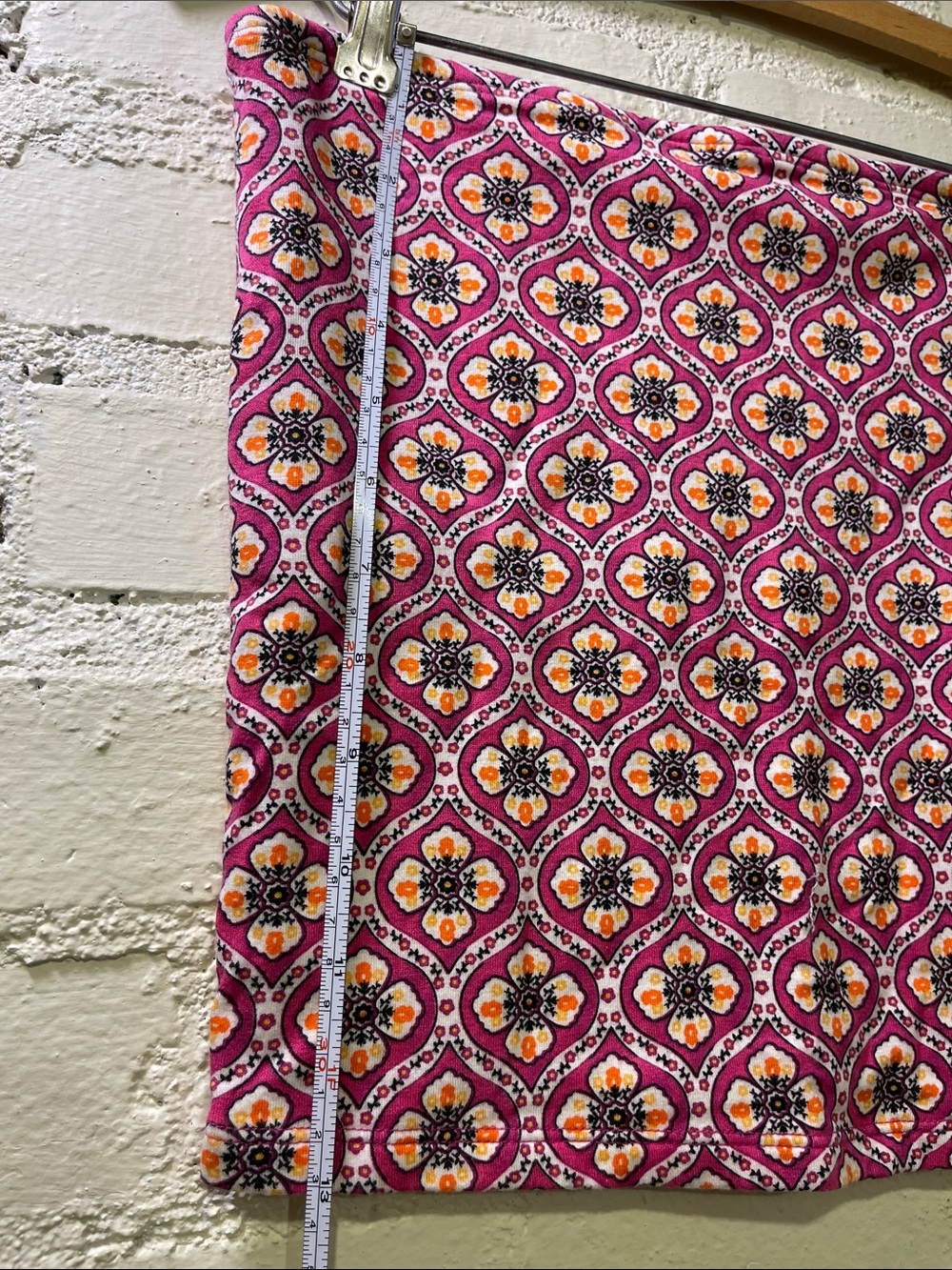 Old Navy Pink and Orange Floral-Pattern Tube Top - Picture 4 of 7